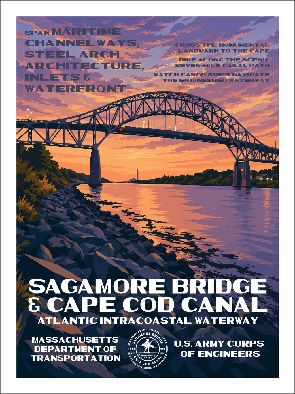 Sagamore Bridge & Cape Cod Canal