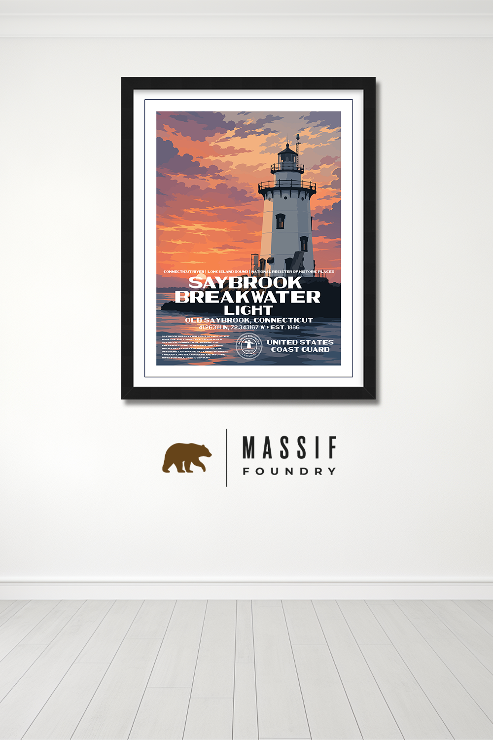 Saybrook Breakwater Lighthouse
