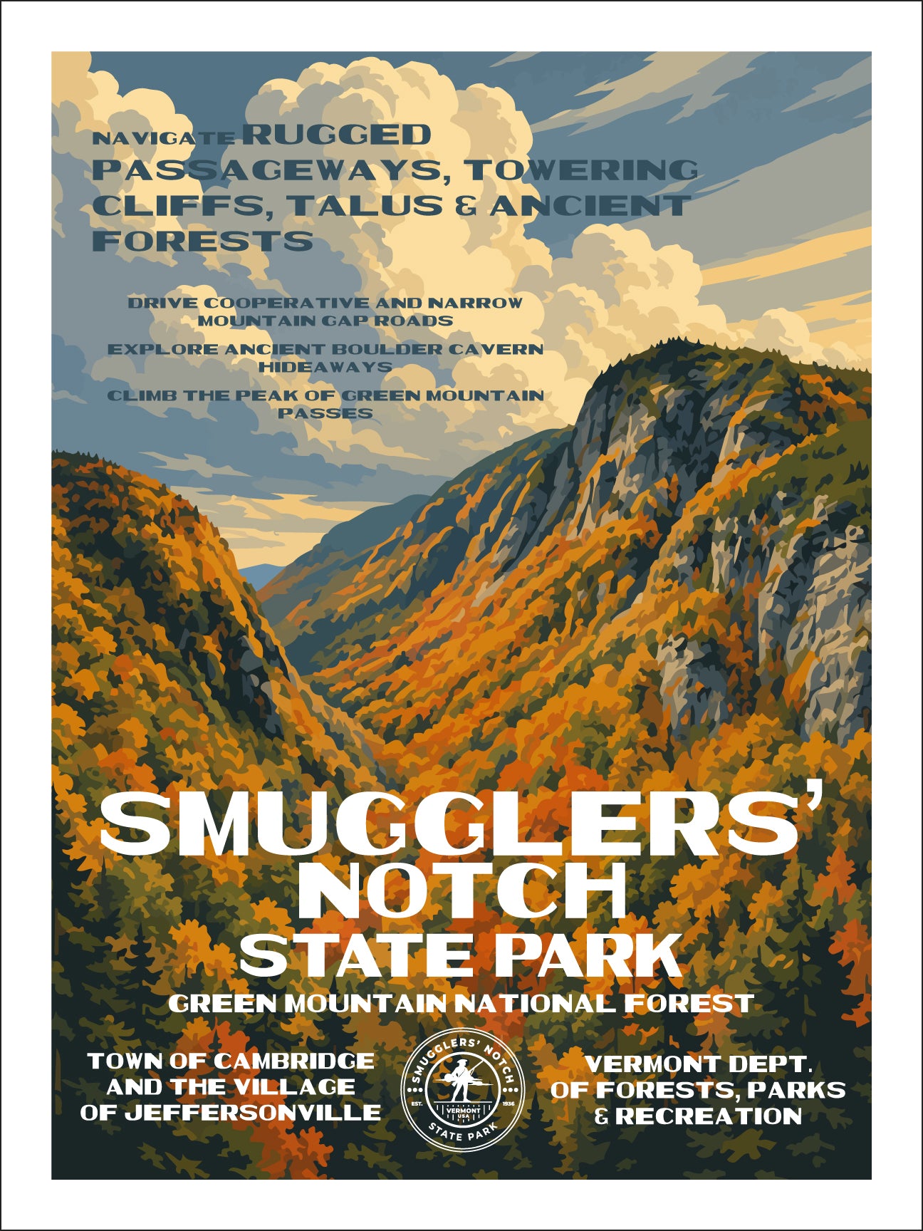 Smugglers Notch State Park