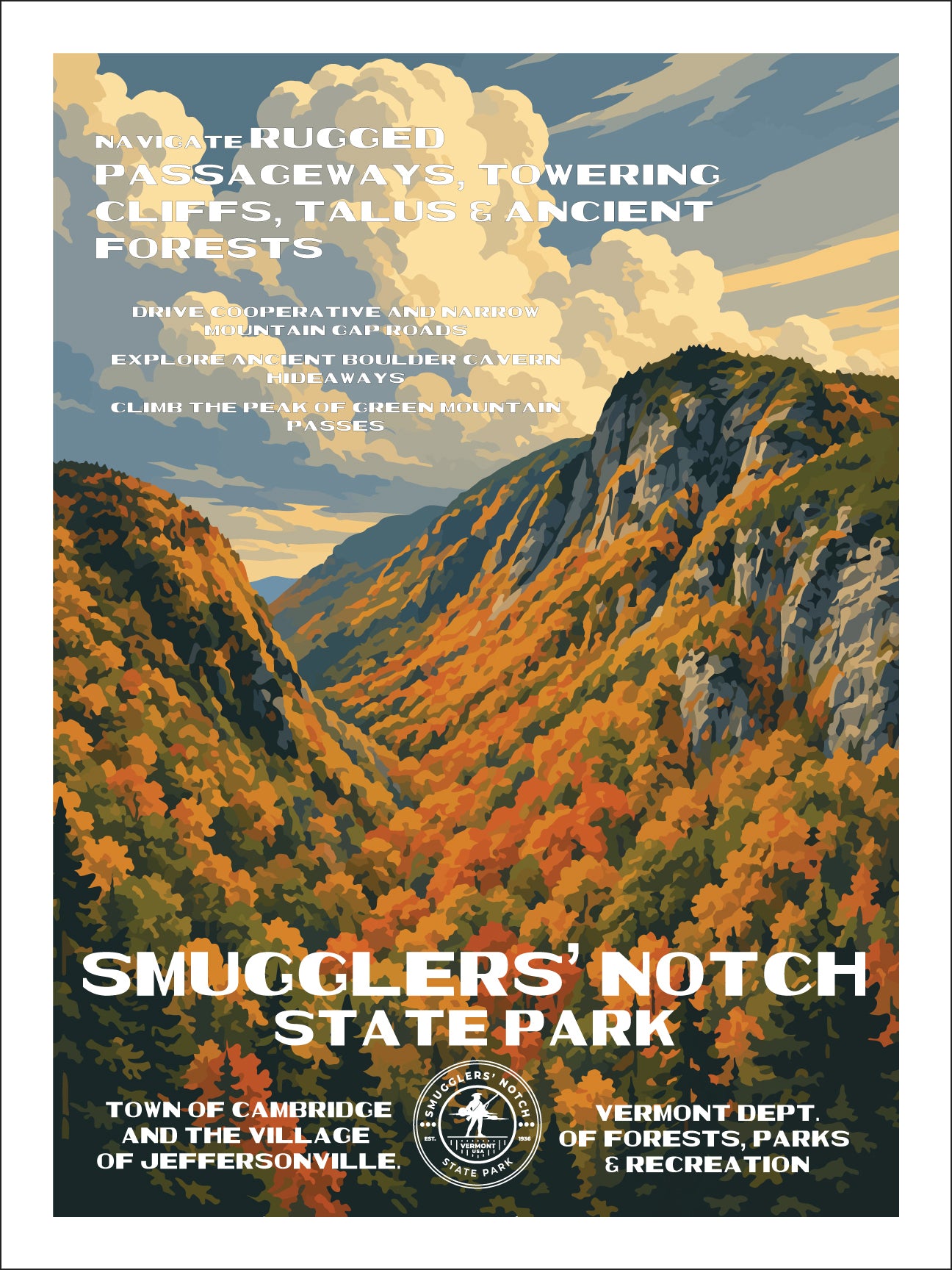 Smugglers Notch State Park